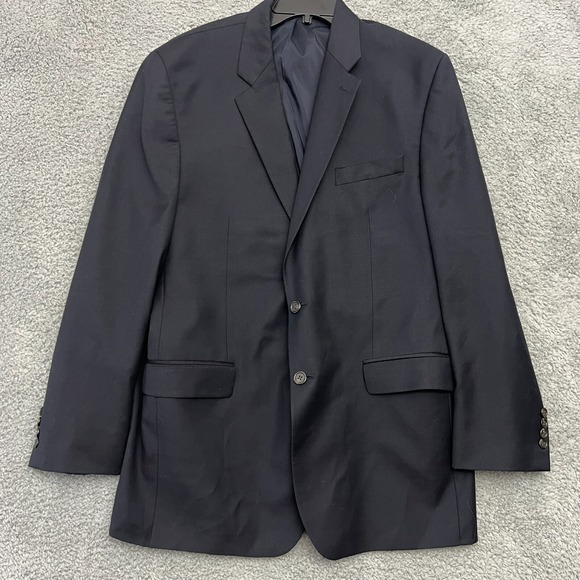 Lauren Ralph Lauren Other - Ralph Lauren Blazer Mens 42R Navy Blue Excellent Two Button Wool Jacket